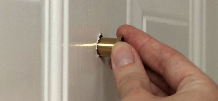 peephole door repair in Loma Linda