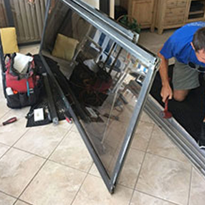 sliding glass door frame repair Loma Linda